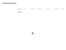 Tablet Screenshot of kitchenandassociates.com